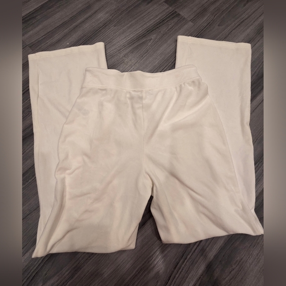 NWT TRUTH BY REPUBLIC 2pcs Set Women' Velour Hooded Track Suit Soft Ivory - Picture 14 of 15